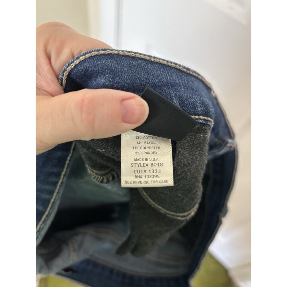 Flying Monkey Low Rise Patchwork Denim Shorts Siz… - image 8